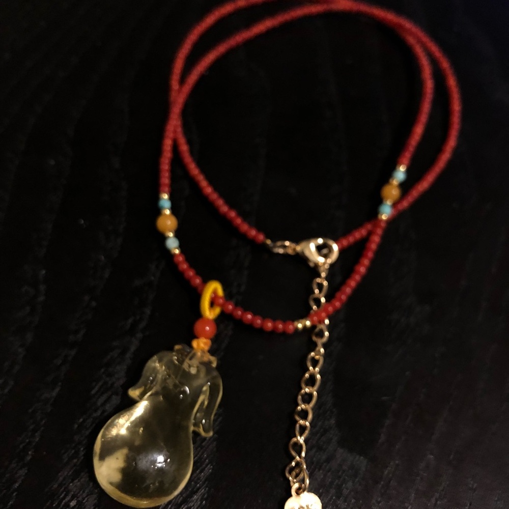 Amber necklace